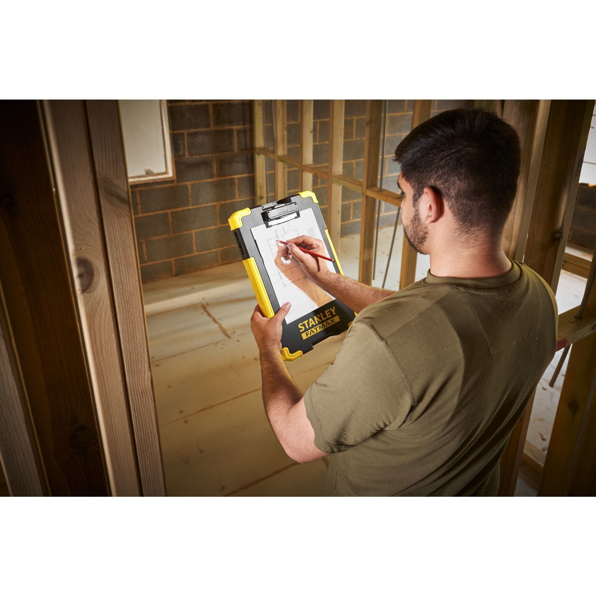 EAN 3253561827211 - Stanley FATMAX FMST82721-1 portapapel Negro, Amarillo imagen 5