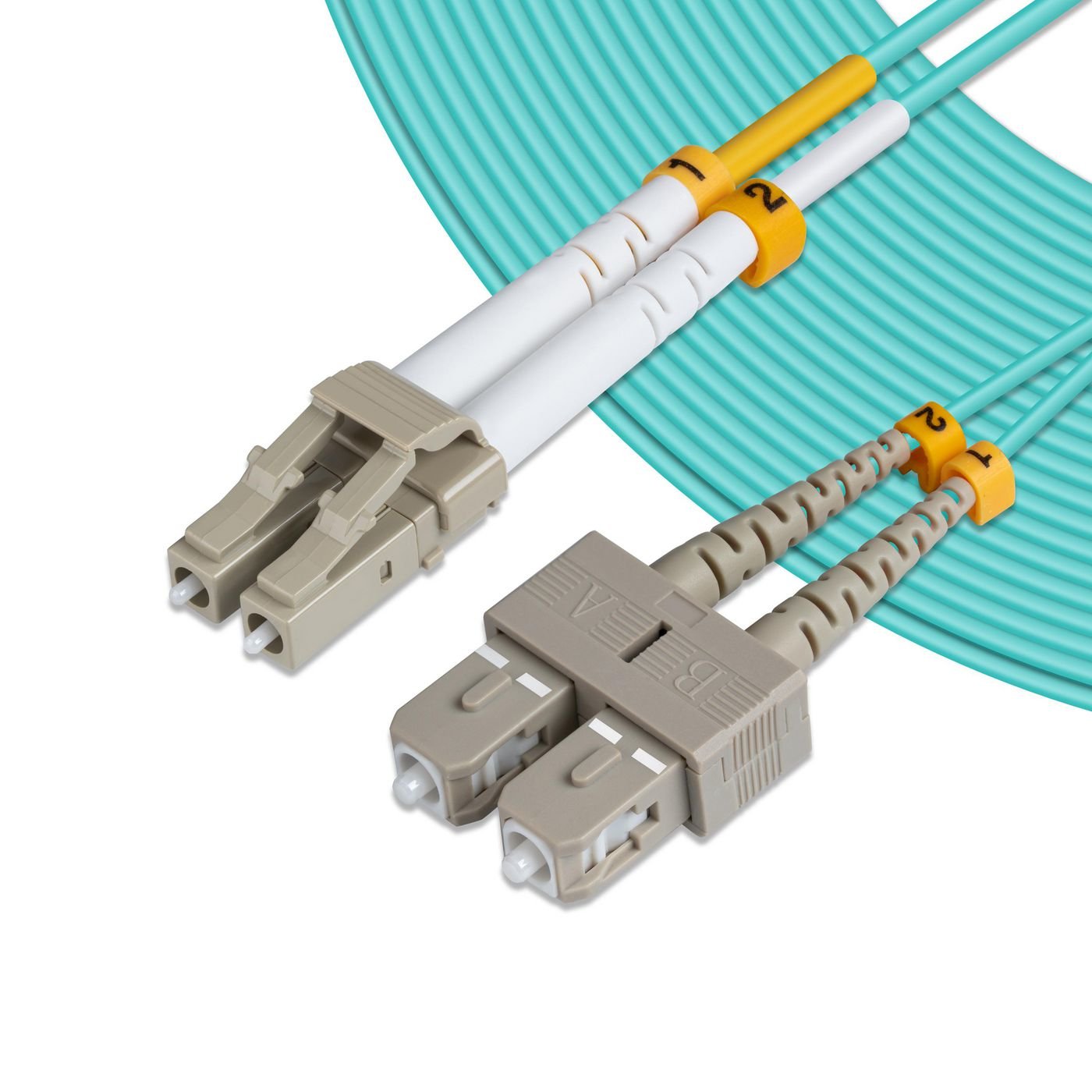 Fiber Patch Cable - Lc/Upc-Sc/Upc 7m Om3 Mm