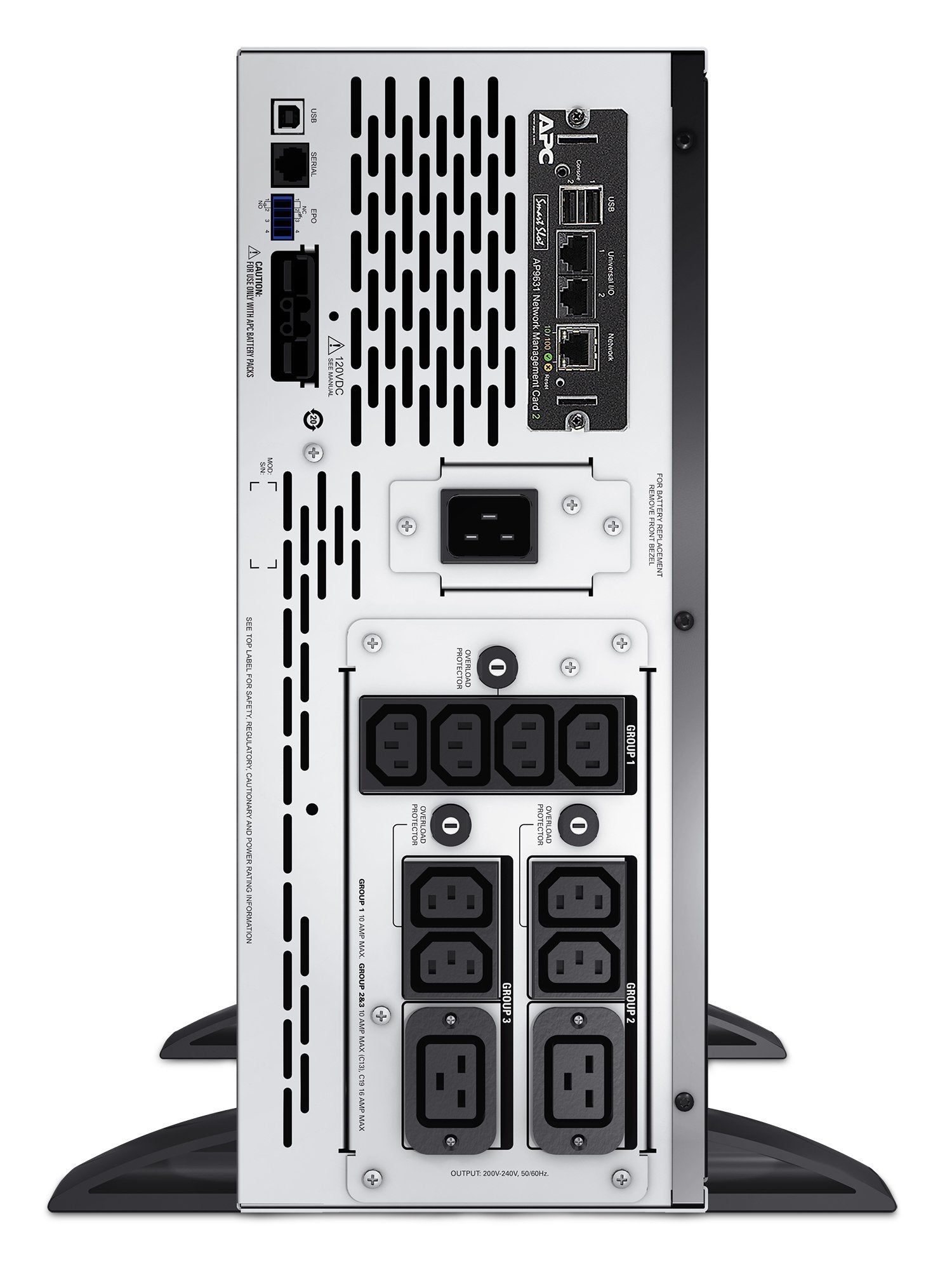 EAN 0731304292623 - APC Smart-UPS sistema de alimentación ininterrumpida (UPS) Línea interactiva 3 kVA 2700 W 10 salidas AC imagen 4