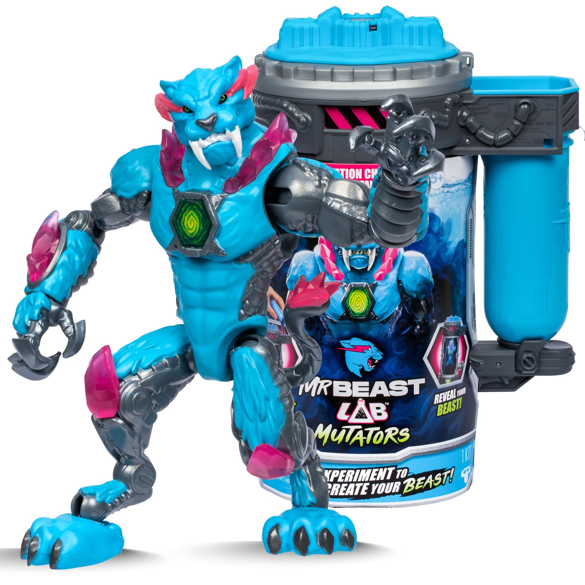 EAN 630996247174 - Moose Toys Mr Beast Lab Mutators - Mutatie Kamer Iconic Panther imagen 1