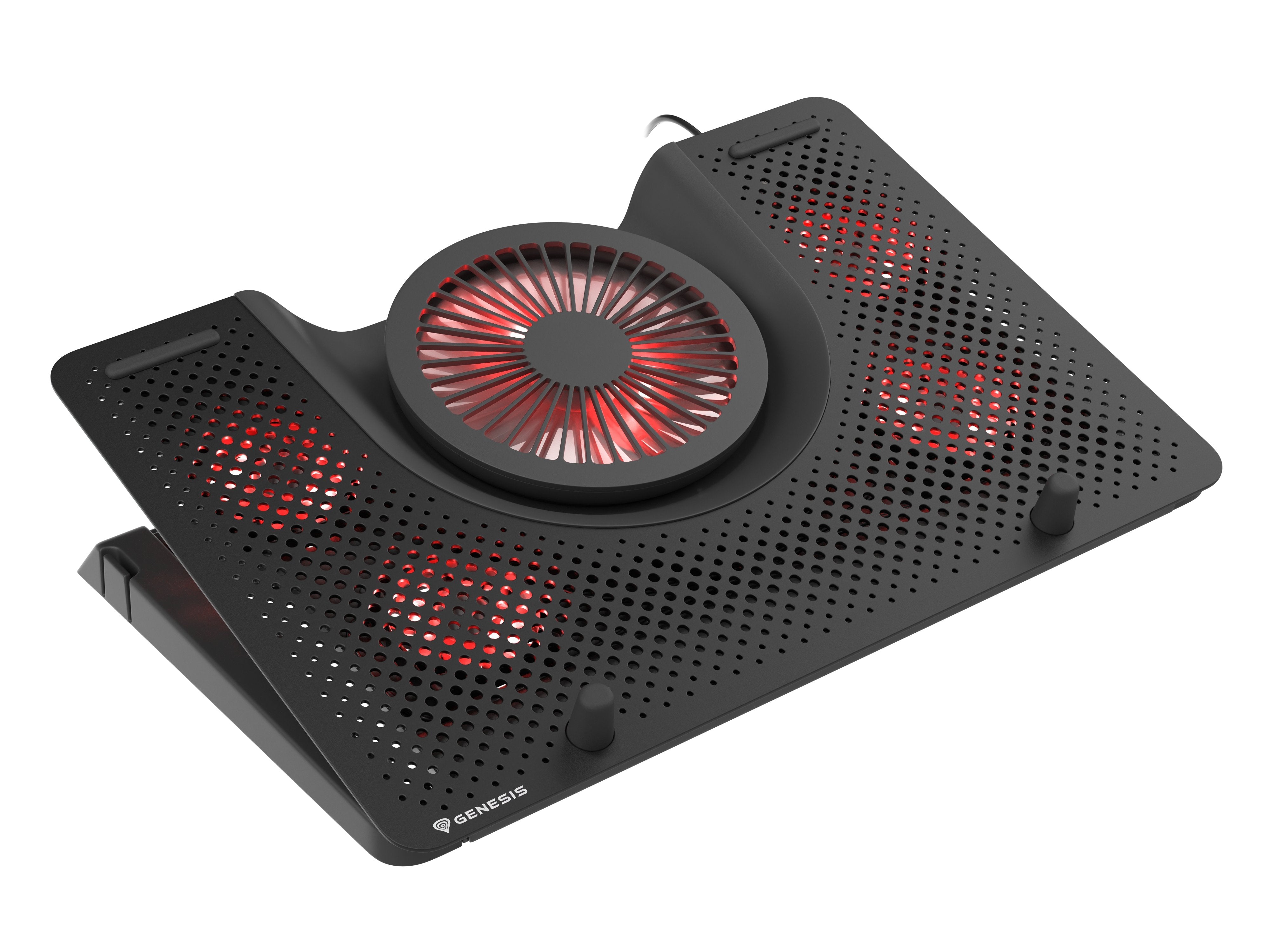 EAN 5901969417883 - GENESIS Oxid 550 almohadilla fría 43,9 cm (17.3") 2800 RPM Negro imagen 4