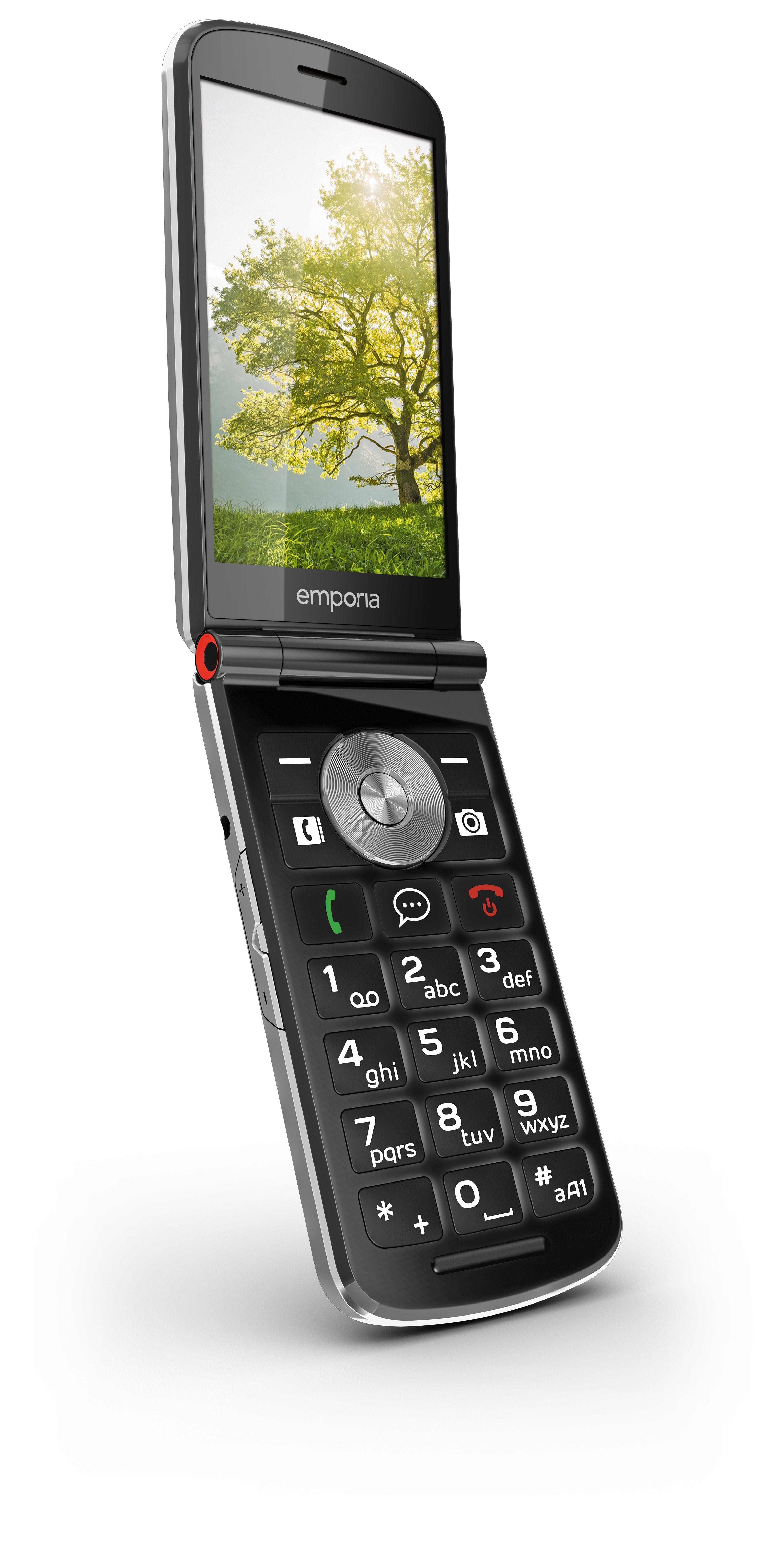 EAN 9005613168780 - Emporia emporiaTOUCHsmart.3 8,81 cm (3.47") 150 g Negro Teléfono para personas mayores imagen 8