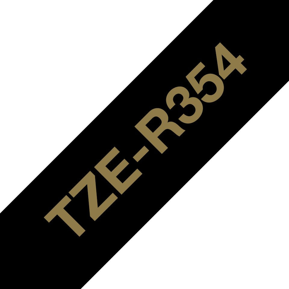 Brother Tze-R354 Cinta Para Impresora Oro