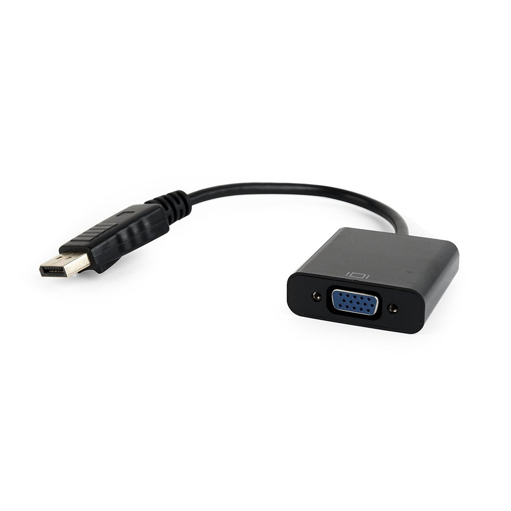 EAN 8716309100052 - Gembird AB-DPM-VGAF-02 adaptador de cable de vídeo VGA (D-Sub) DisplayPort Negro imagen 1