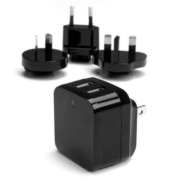 EAN 0065030859677 - StarTech.com USB2PACBK cargador de dispositivo móvil Teléfono móvil, Smartphone, Tableta Negro Corriente imagen 1