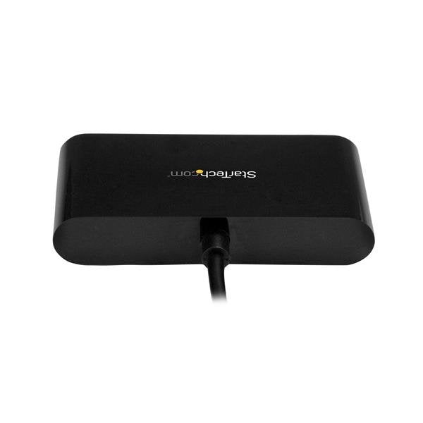 Startech Hub 4 Port Usb 2.0 Entrada Usb Tipo C Negro St4200minic