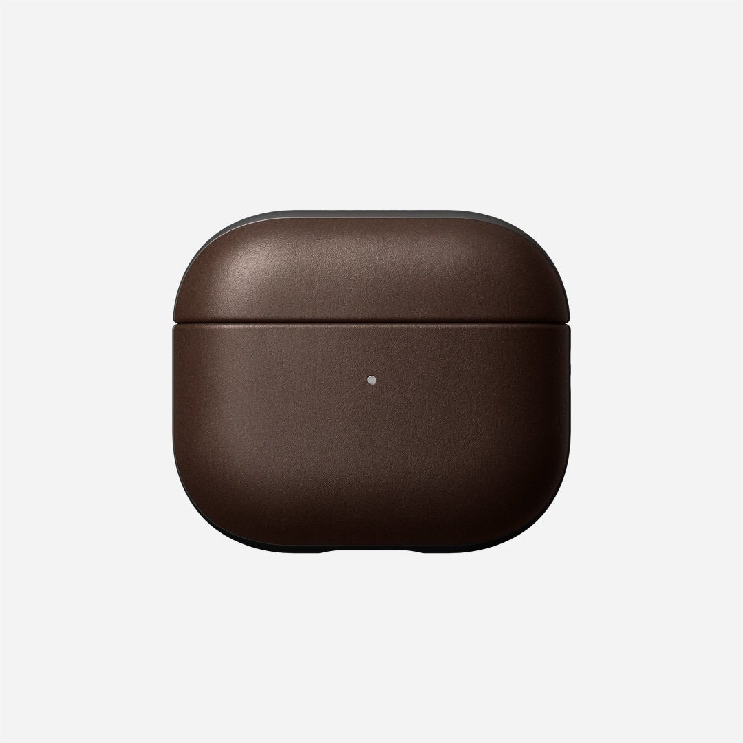 Nomad Airpods V3 Case Rustic Brown Leather