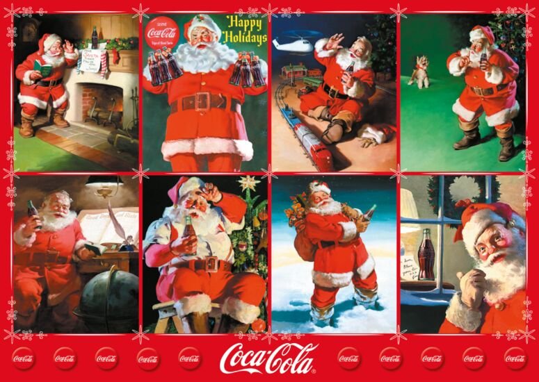Schmidt Spiele Coca-Cola - Santa Claus, Puzzle 59956