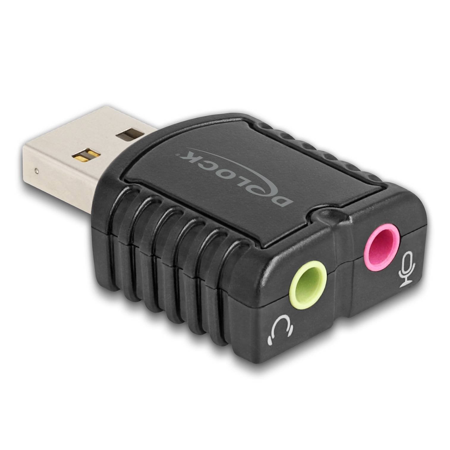 Externe Usb Soundkarte 24 Bit 96 Khz Plug & Play Für Windows, Mac, Linux, Chrome Os
