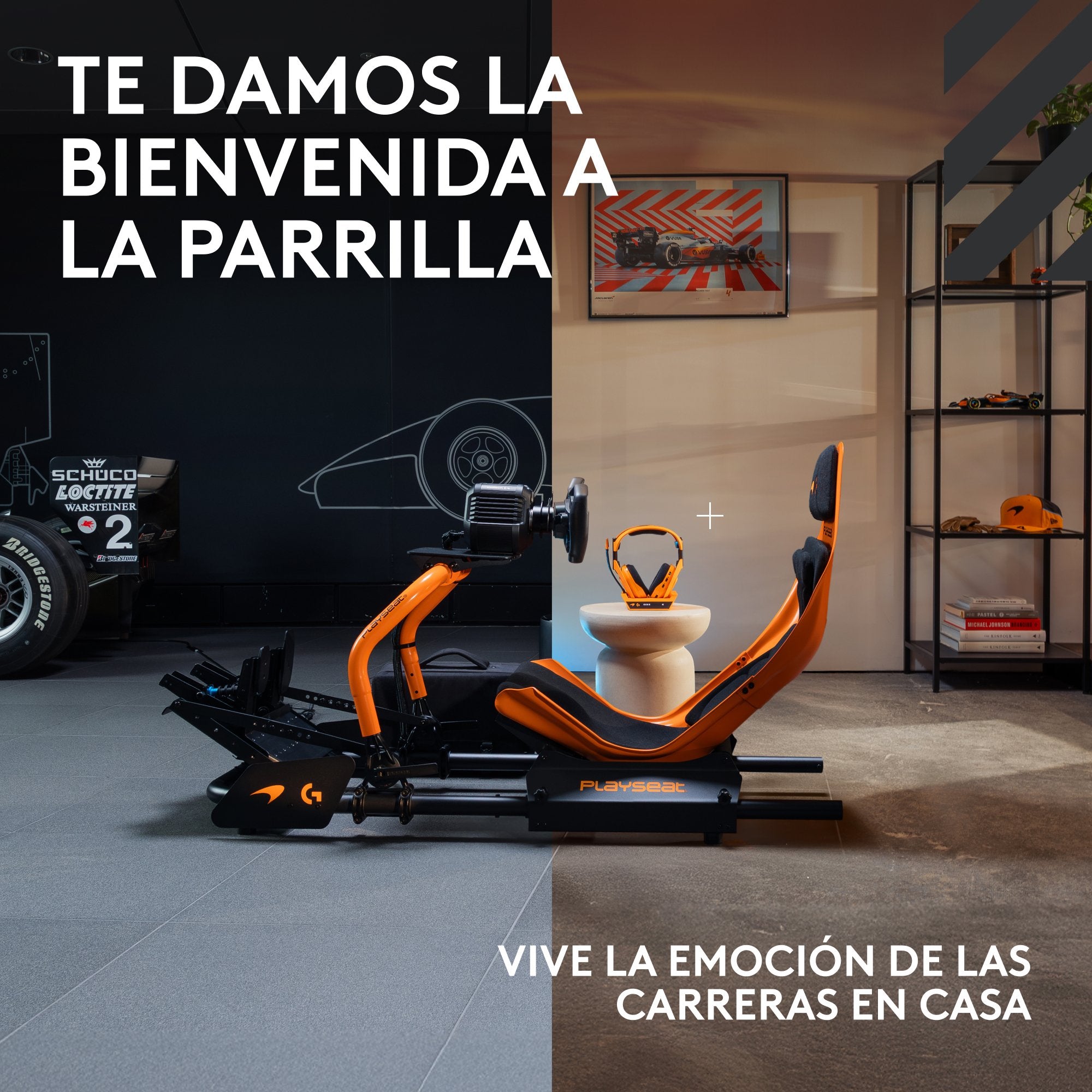 EAN 5099206132757 - Logitech G Astro A50 X LIGHTSPEED McLaren Edition Inalámbrico Diadema Juego Negro, Naranja imagen 11