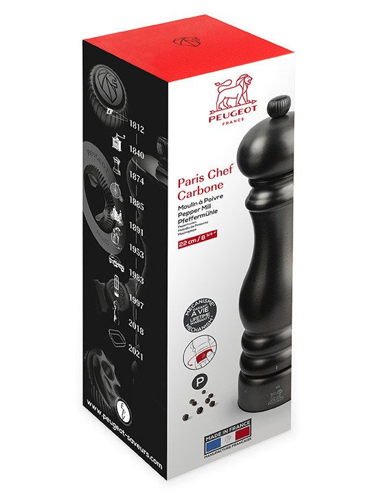 Peugeot Paris Chef Pfeffermühle Uselect 22 Cm Carbon