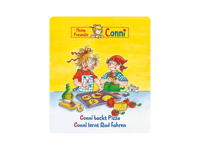 Tonies Conni Bakes Pizza Conni Aprende A Andar En Bicicleta Nueva Edición 2023, Obra De Radio Con Personajes 10002022