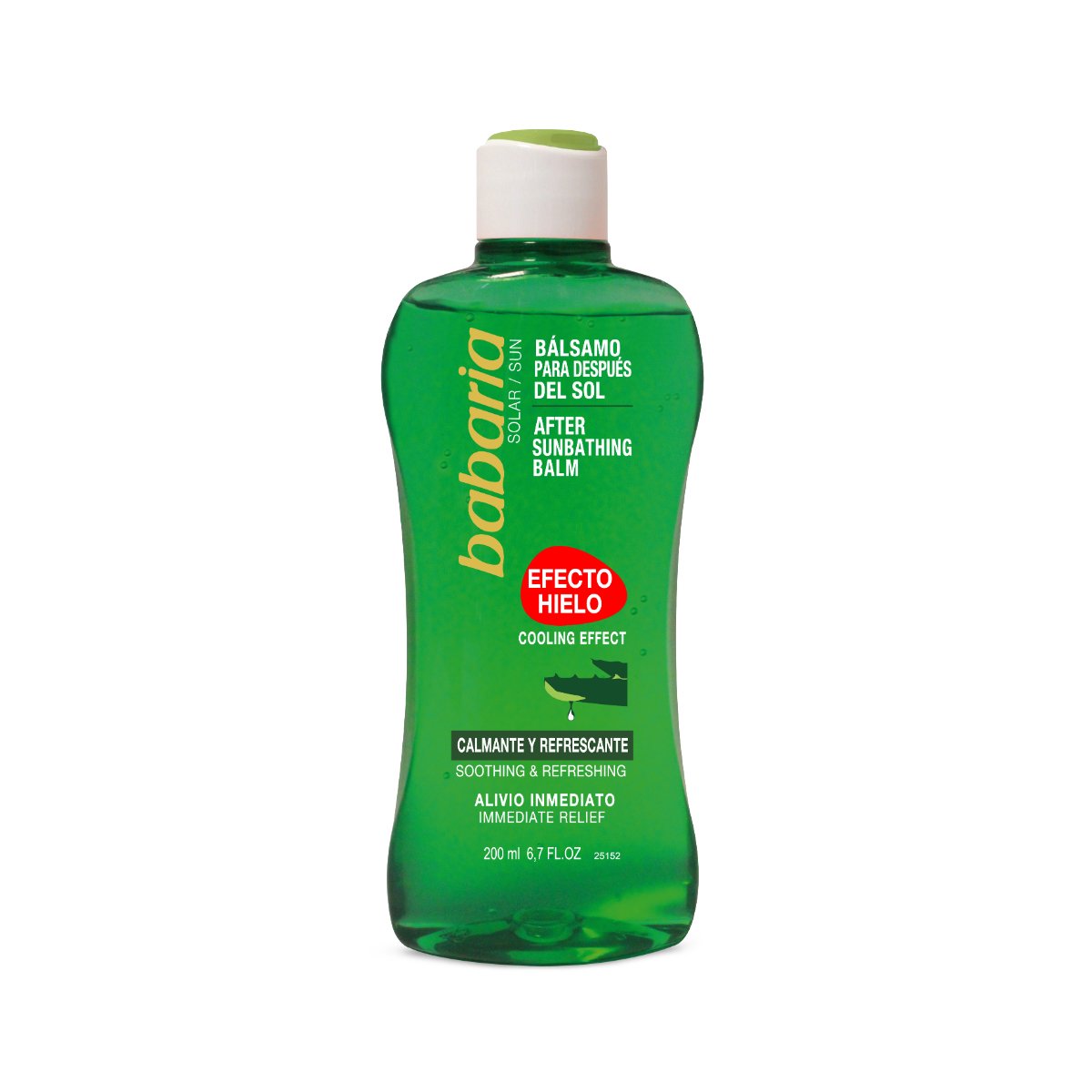 EAN 8410412000321 - Babaria 31804 after sun 200 ml Emulsión Cuerpo imagen 1