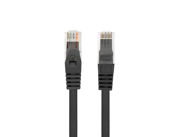 Cable De Red Cat.6 Utp Lszh Cu 3m Negro Fluke Passed Lanberg