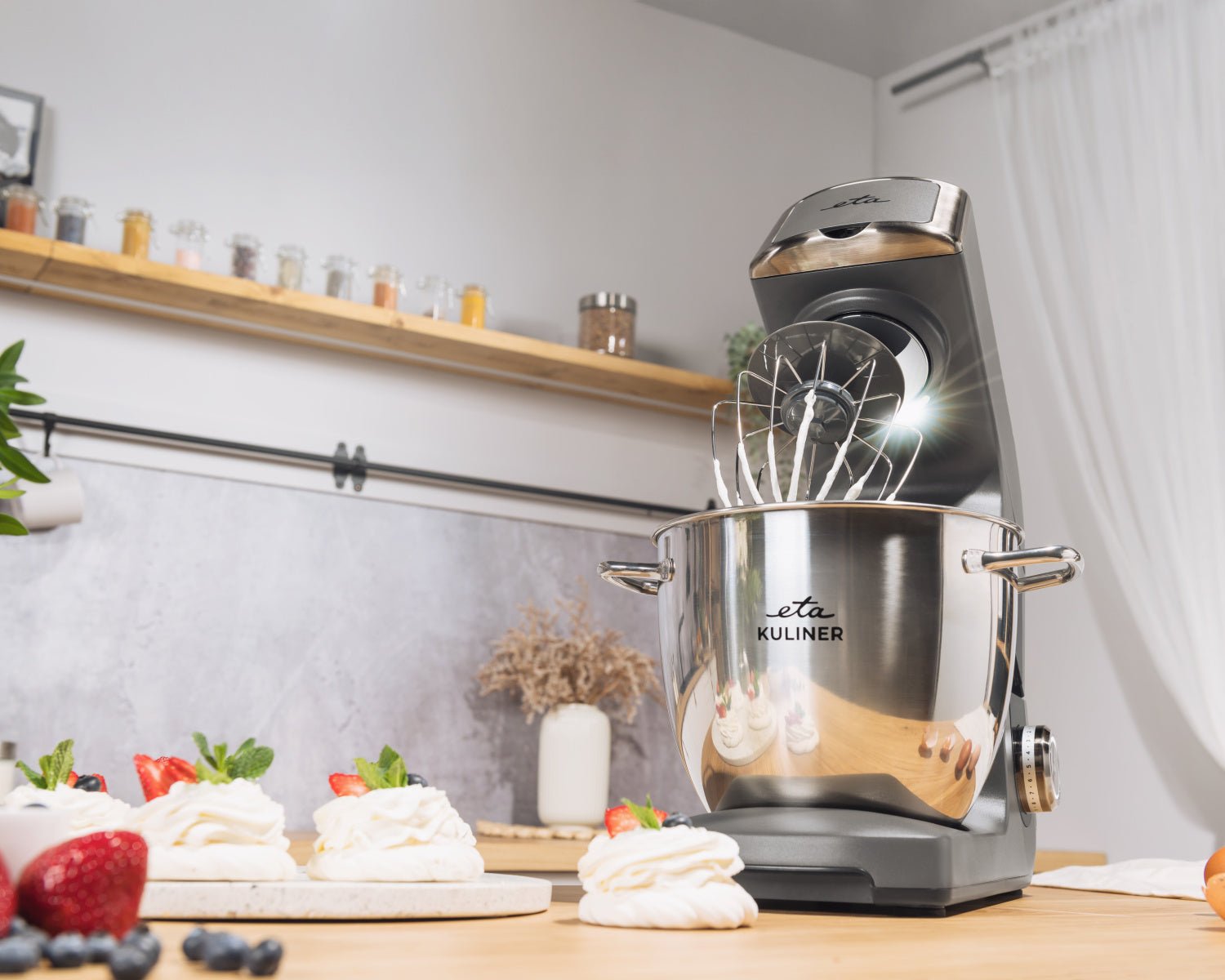 EAN 8590393376827 - Eta Gratus Kuliner II Max robot de cocina 1700 W 6,7 L Gris Balanza integrada imagen 21