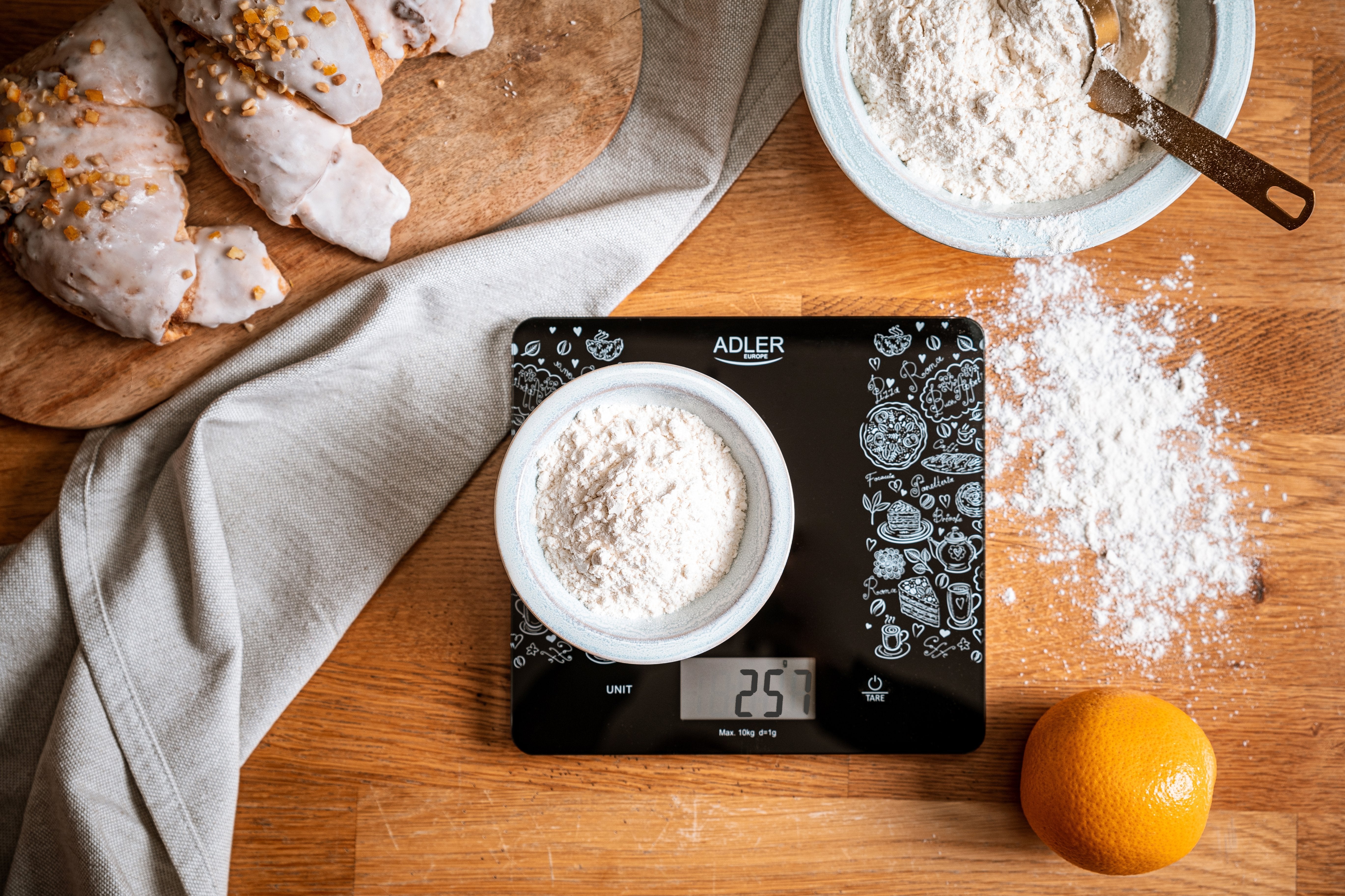 Báscula De Cocina Hasta 10 Kg Adler Ad 3171