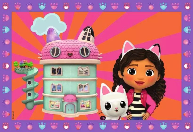 Pintura De Ravensburger Según Numbers Junior - Dreamworks Gabby'S Dollhouse 2 Motivos 23754