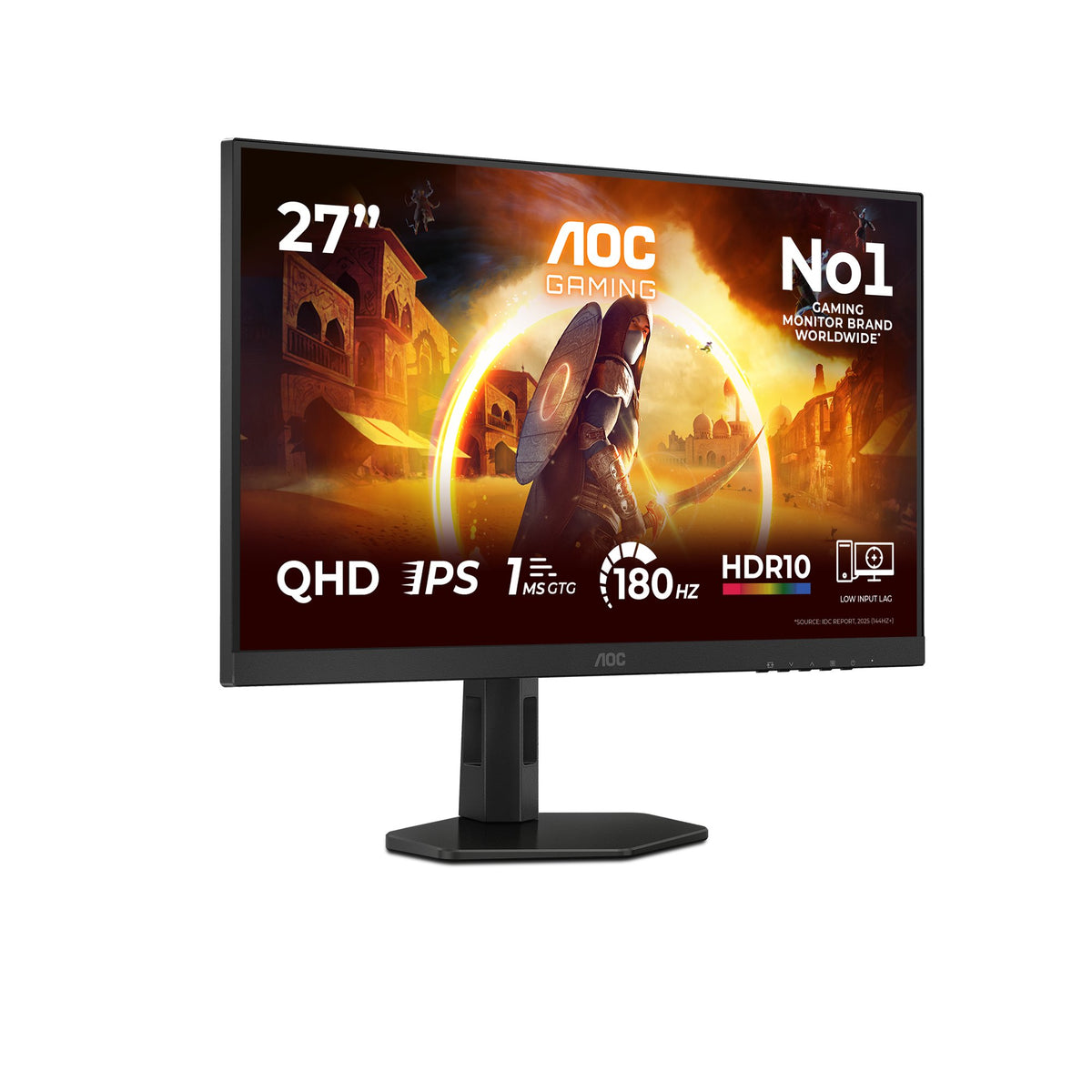 EAN 4038986182485 - AOC G4 Q27G4XF pantalla para PC 68,6 cm (27") 2560 x 1440 Pixeles Quad HD LED Negro, Gris imagen 2
