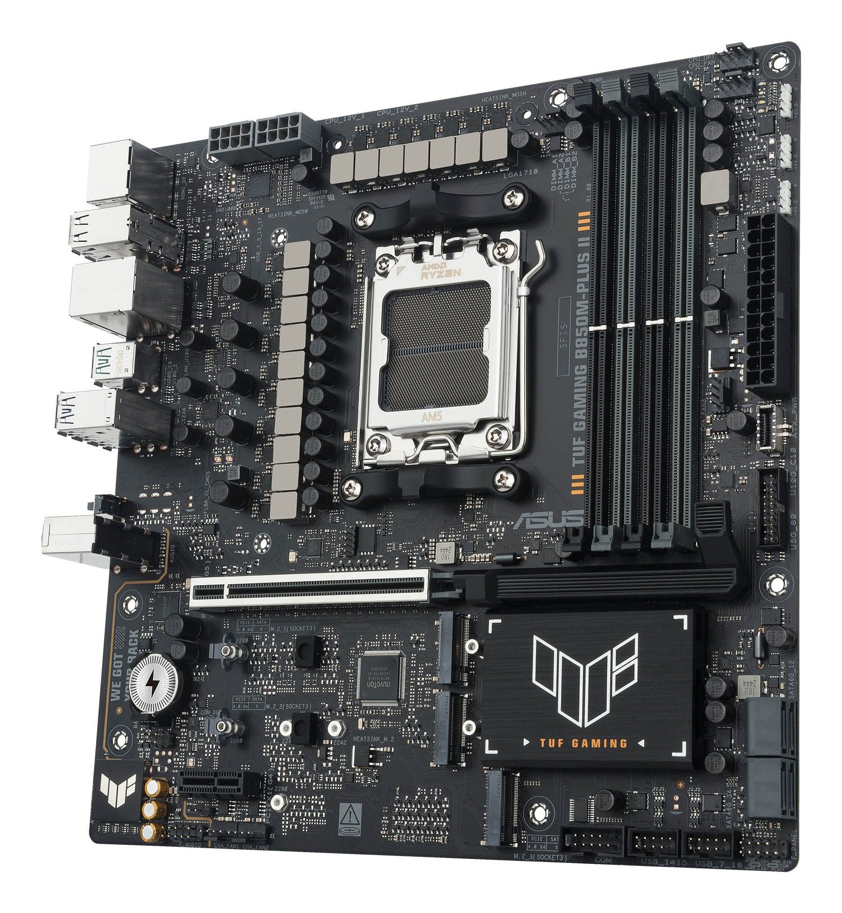 EAN 4711636181853 - ASUS TUF GAMING B850M-PLUS II AMD B850 Zócalo AM5 micro ATX imagen 8