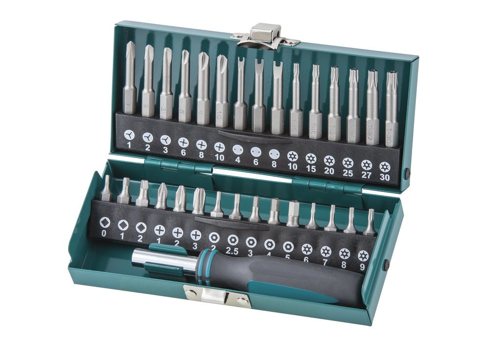 Caja De Puntas De Seguridad Combinadas 31 Piezas 1386000 Wolfcraft