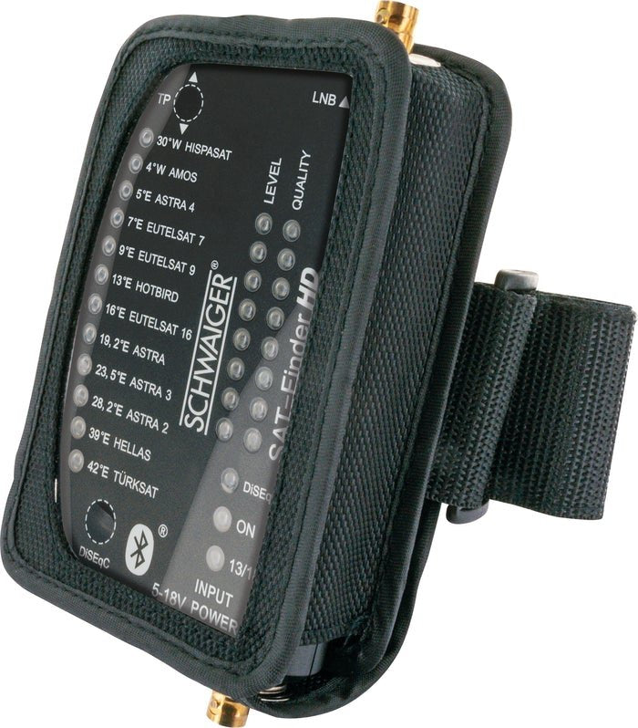 Schwaiger Digitaler Sat-Finder Hd Bluetooth Eigene App