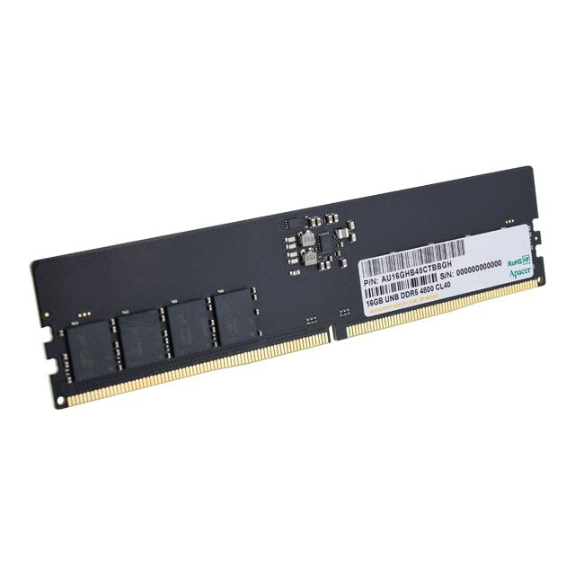 EAN 4712389908292 - Apacer AU16GHB48CTBBGH módulo de memoria 16 GB 1 x 16 GB DDR5 288-pin DIMM ECC imagen 3