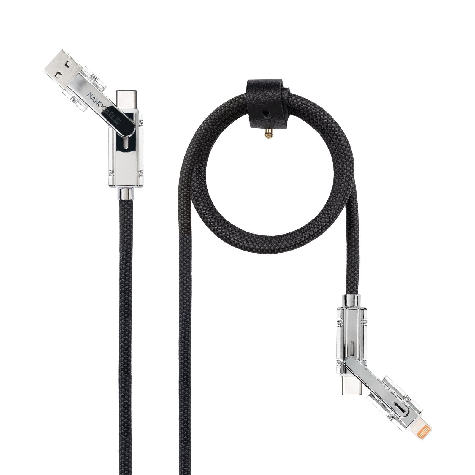 Cable Usb-C+Usb-A/M - Lightning+Usb-C/M 2.0 27w 1m