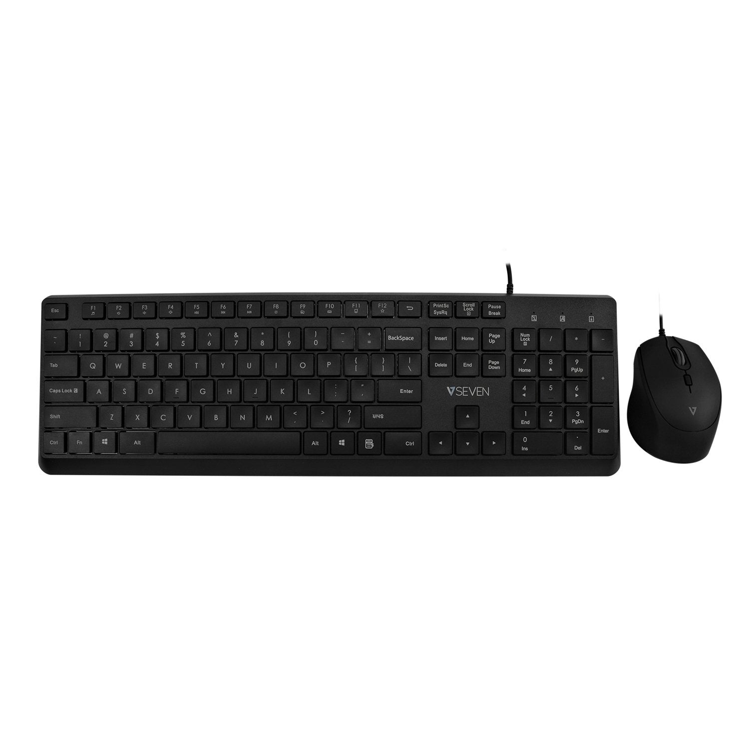 Teclado Ingles + Ratón V7 Combo Usb Cku350us