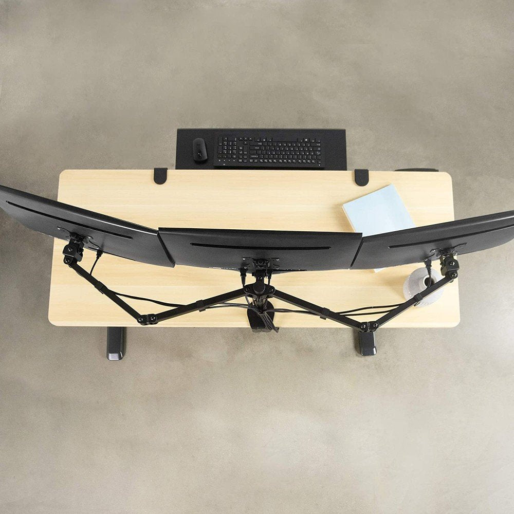 Techly Ica-Lcd 482-T Soporte De Mesa Para Pantalla Plana 61 Cm (24") Negro