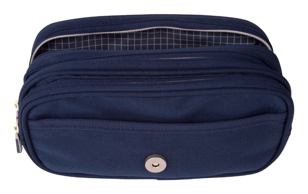 EAN 8411574104322 - Milan 08149SNCB caja de lápices Estuche suave Poliéster Azul imagen 3