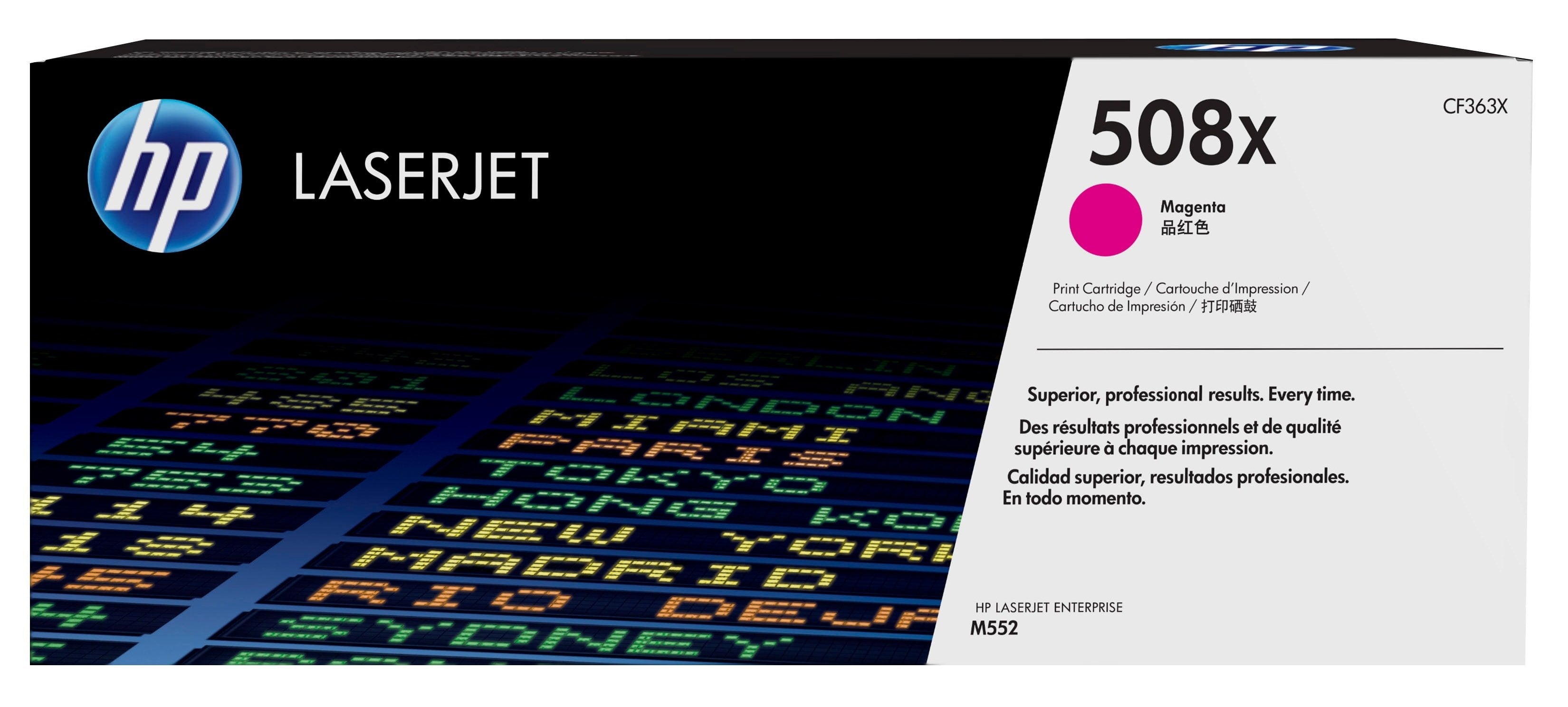 EAN 0888793237632 - HP 508X High Yield Magenta Original LaserJet Toner Cartridge cartucho de tóner 1 pieza(s) imagen 1