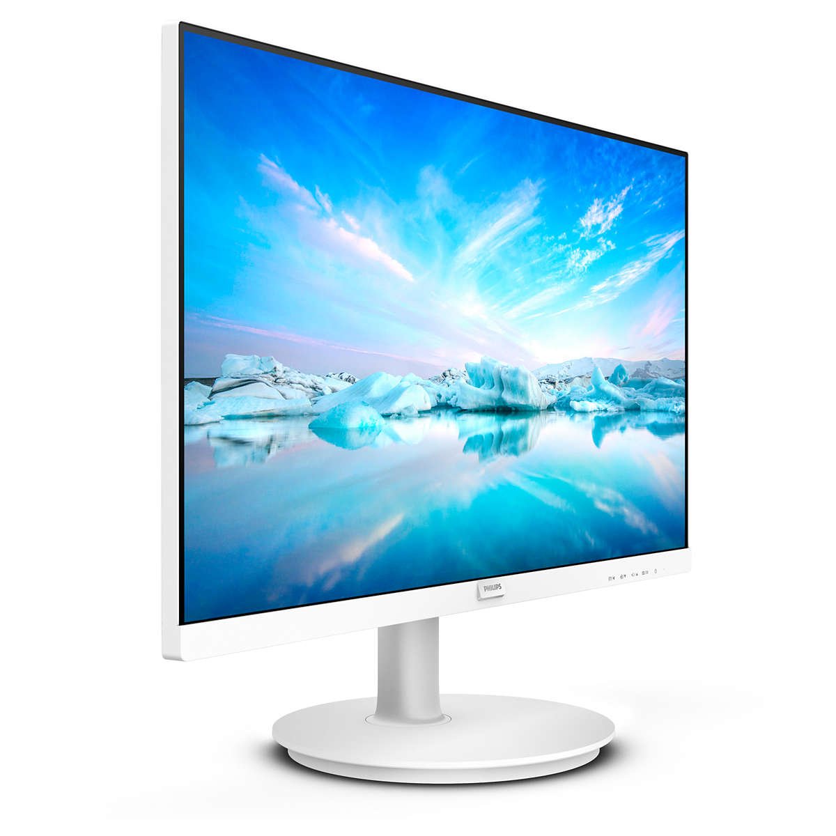 Monitor Philips 241v8aw 23.8" Ips 1920x1080 16:9 Hdmi D-Sub Altavoces - Blanco