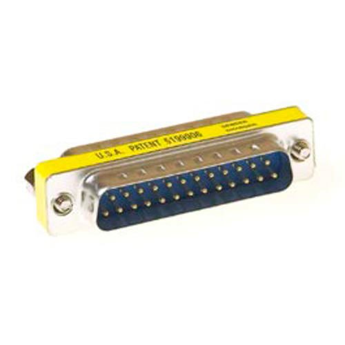 D-Sub Adapter 25 Pole Male To 25 Pole Female