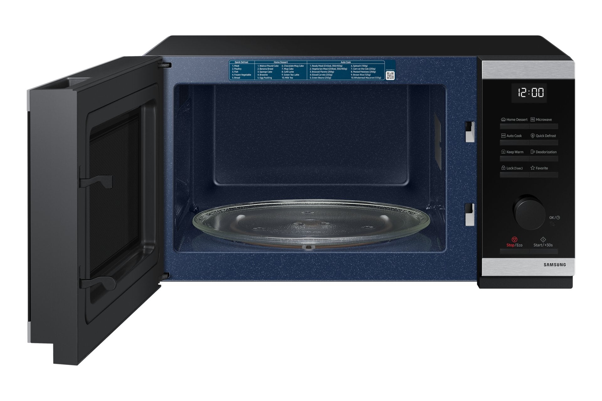 Samsung Mikrowelle 800w 23liter - Ms23dg4504ate1 *Schwarz*