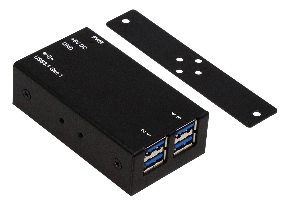 Usb 3.2 Gen1 Hub4-Port Extern Kleinster Hub 8x2 5x4cm Inkl.Cable