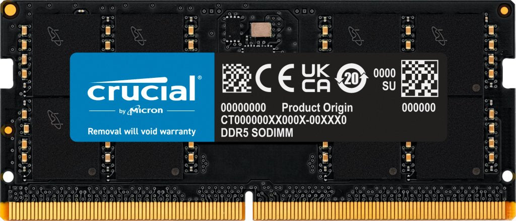 EAN 0649528906533 - Crucial CT32G48C40S5 módulo de memoria 32 GB 1 x 32 GB DDR5 262-pin SO-DIMM imagen 1