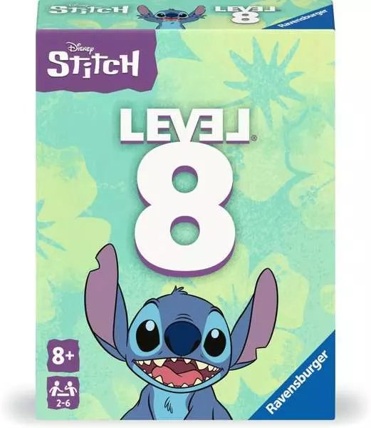 Ravensburger Disney Stitch Nivel 8, Juego De Cartas 24700
