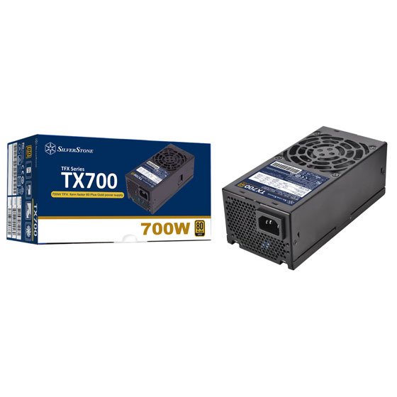 Fuente De Alimentación Silverstone Sst-Tx700-G - 80 Plus Gold 700w Tfx Power Supply