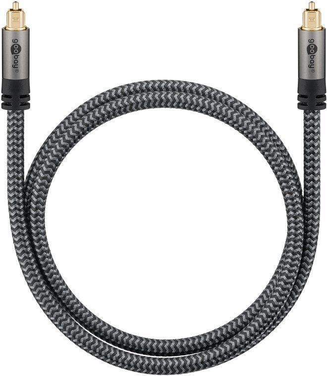EAN 4040849653049 - Goobay 65304 cable de audio 1 m Toslink Negro, Plata imagen 4