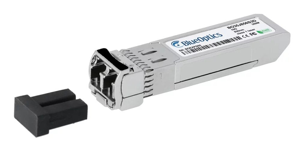 Blueoptics Ibm Blade Networks Bn-Ckm-Sp-Sr Blueoptics Bo35j856s3d Sfp+ Transceiver, 10gbase-Sr, Multimode Fiber, 850nm, 300 M