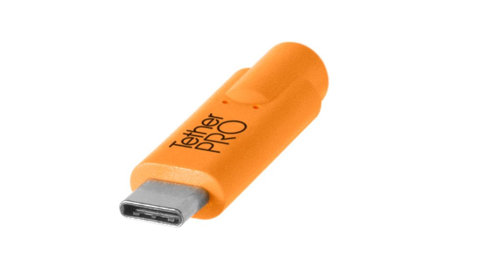 Tether Tools Cuc2515-Org Cable Usb 4,6 M 2.0 Usb C Micro-Usb B Naranja