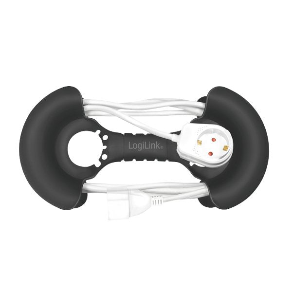 Logilink Kab0068 Organizador De Cables Universal Negro 1 Pieza(S)