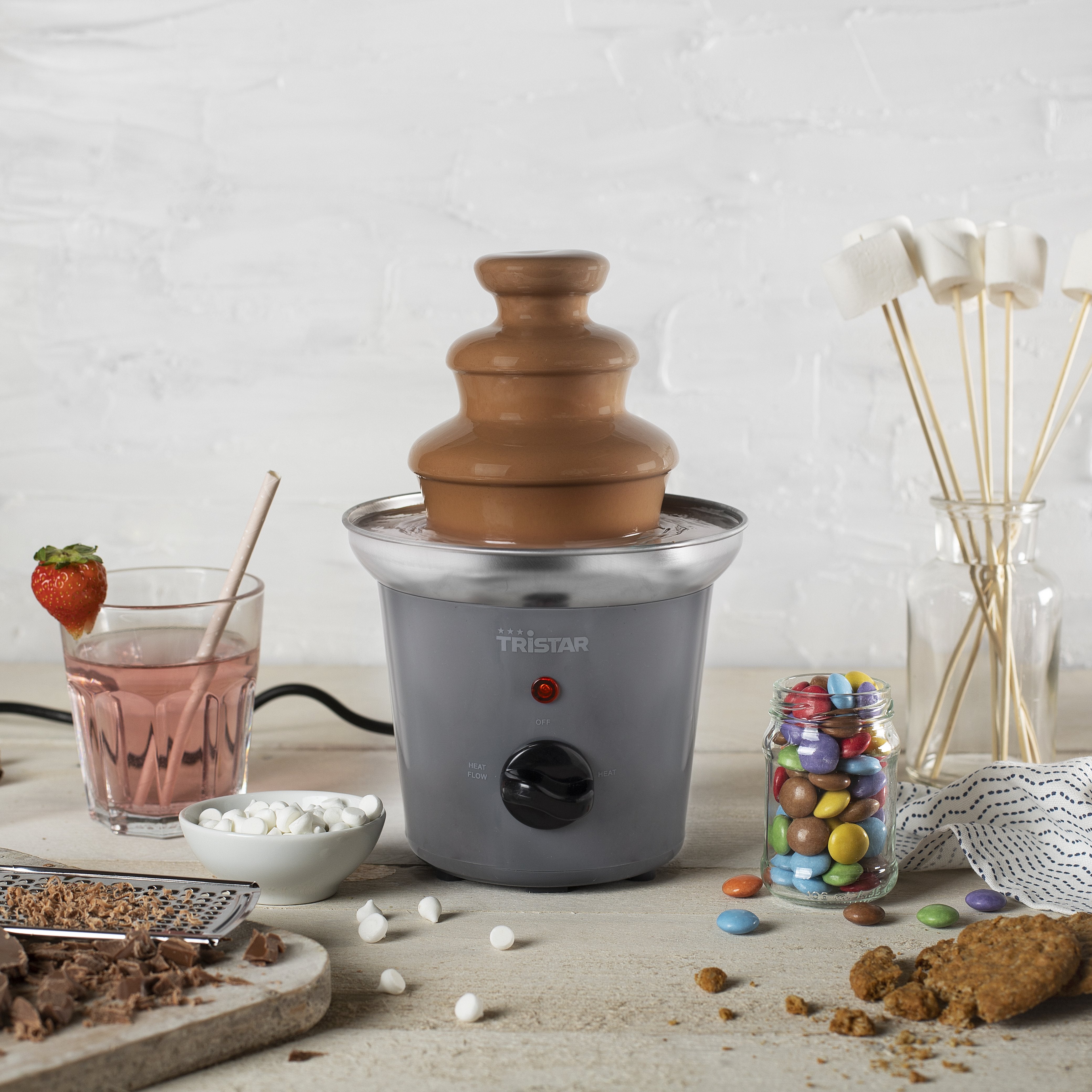 Fuente De Chocolate Tristar Cf-1603 - Gris