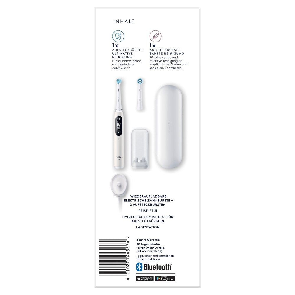 EAN 4210201445234 - Oral-B 445234 cepillo eléctrico para dientes Adulto Cepillo dental vibratorio Blanco imagen 9