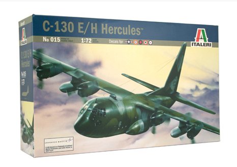 EAN 8001283800150 - Italeri C - 130 HERCULES E/H Maqueta de avión de ala fija Kit de montaje 1:72 imagen 1