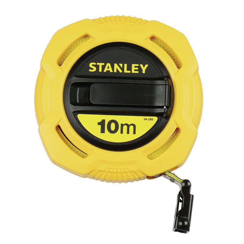 Stanley 0-34-296 Cinta Métrica 20 M Abs Sintéticos Negro, Amarillo