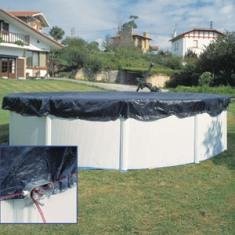 Cubierta Piscina Redonda De Acero: Ø 440 Cm