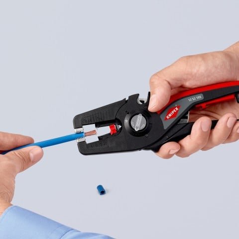 EAN 4003773085829 - Knipex PreciStrip16 pelacable Negro, Rojo imagen 8