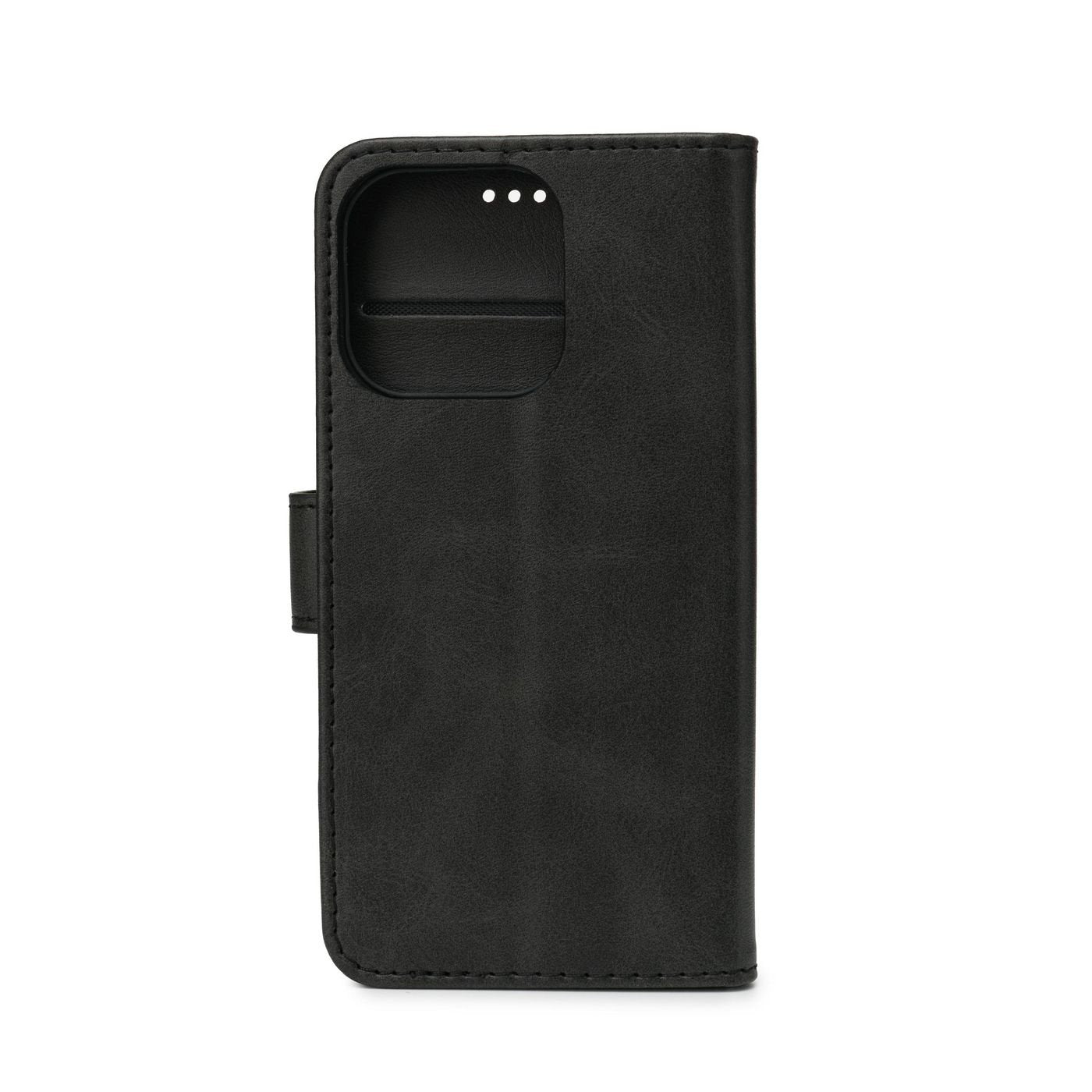 Wales Iphone 14 Pro Wallet Cover. Black. Material: Pu