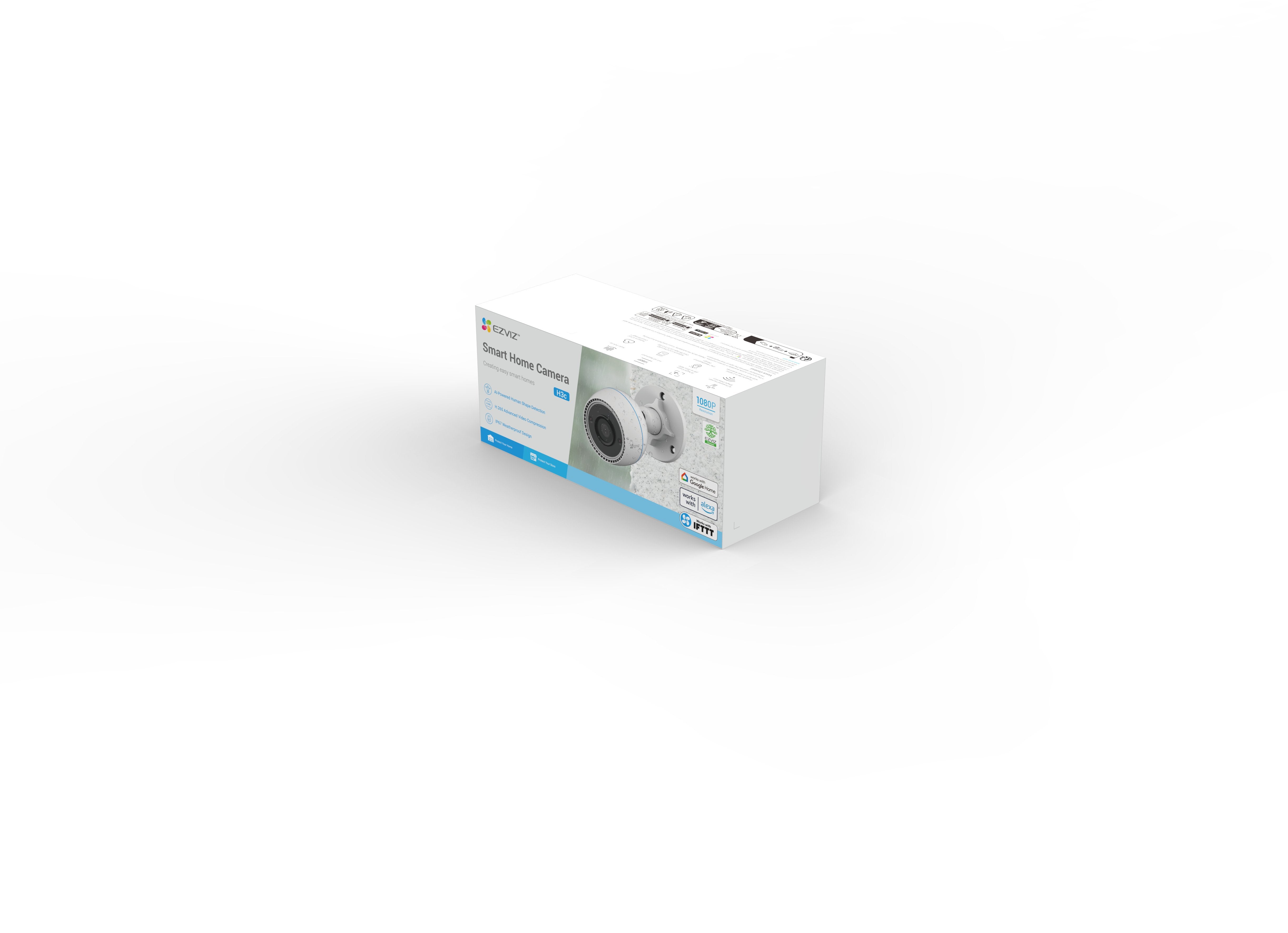 EAN 6941545614731 - EZVIZ H3c Bala (forma) Cámara de seguridad IP Exterior 1920 x 1080 Pixeles Pared imagen 16